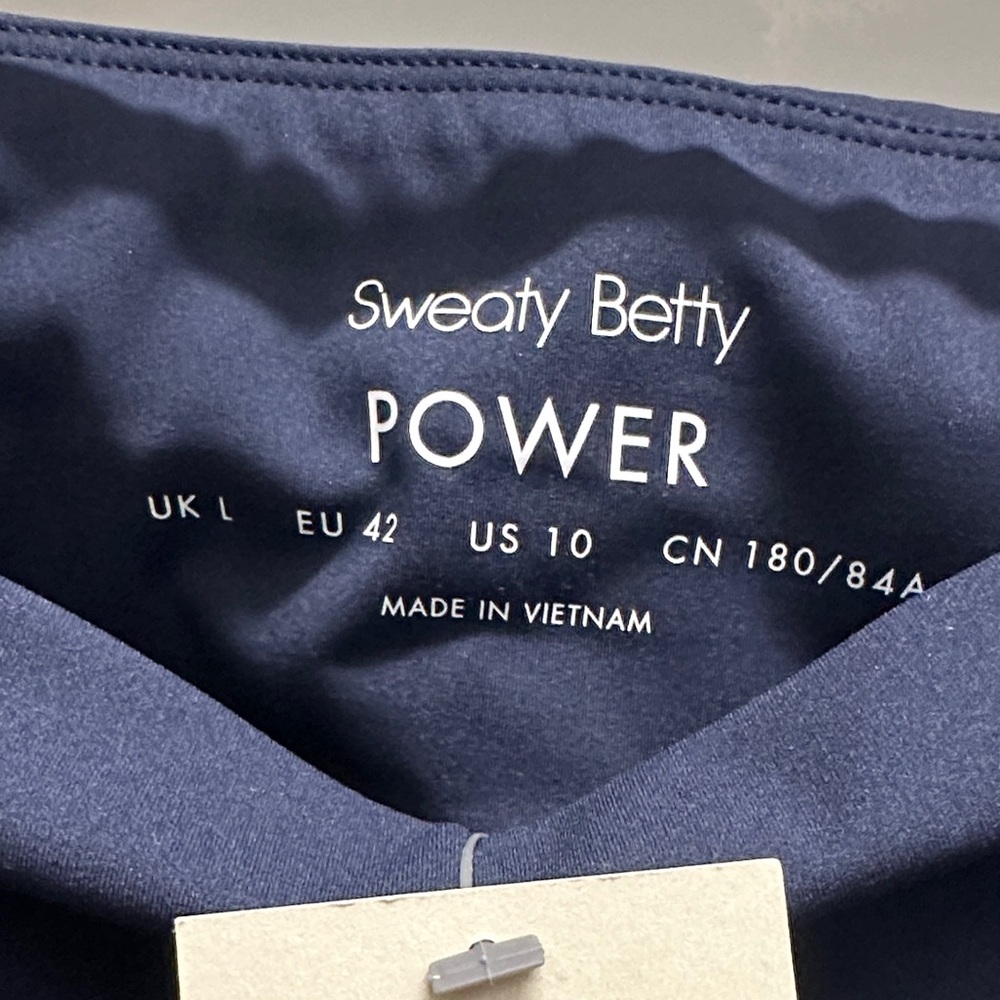 Sweaty Betty Navy Power Leggings